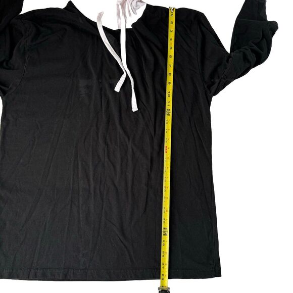 Hot Topic White Black Hoodie Size Large - Picture 6 of 9